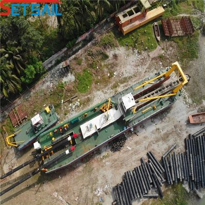 Macchina di scavo di sabbia a aspirazione con stazione di rinforzo Tipo ciclone Ciclone in ghisa