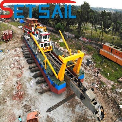 CTN tipo slot motore diesel tagliatore aspiratore di sabbia con testa di taglio da 50 kW a 600 kW