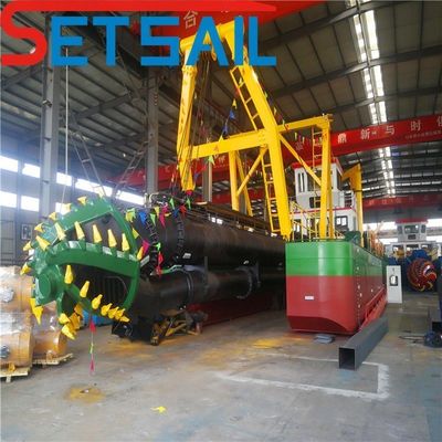 CTN tipo slot motore diesel tagliatore aspiratore di sabbia con testa di taglio da 50 kW a 600 kW