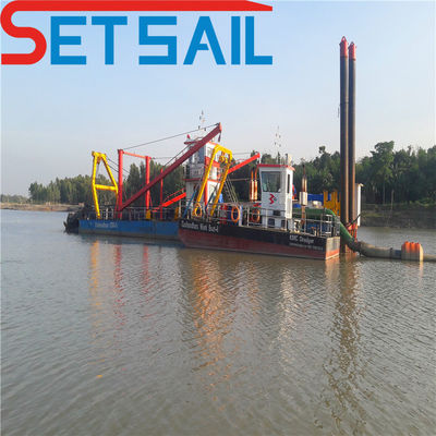 CTN tipo slot motore diesel tagliatore aspiratore di sabbia con testa di taglio da 50 kW a 600 kW