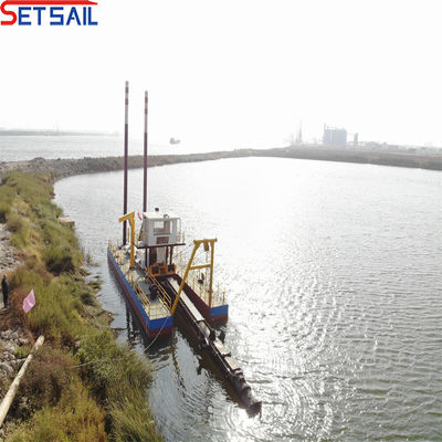 6 Inch Cutter Suction River Digging Sand Dredger con Rexroth idraulica e monitoraggio