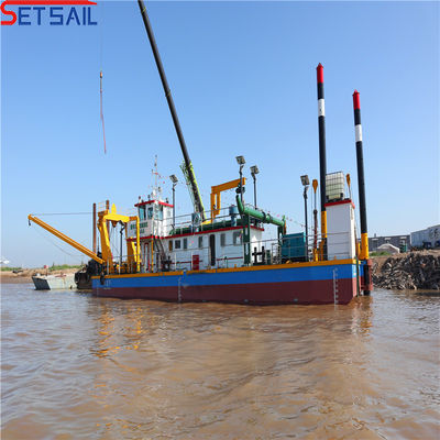 6 Inch Cutter Suction River Digging Sand Dredger con Rexroth idraulica e monitoraggio