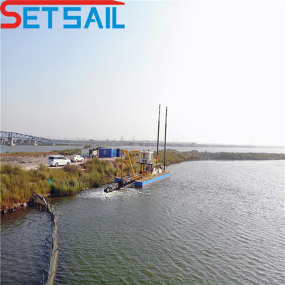 Dredger a aspirazione da 6 pollici per scavi in mare con tipo di idrociclo ciclone