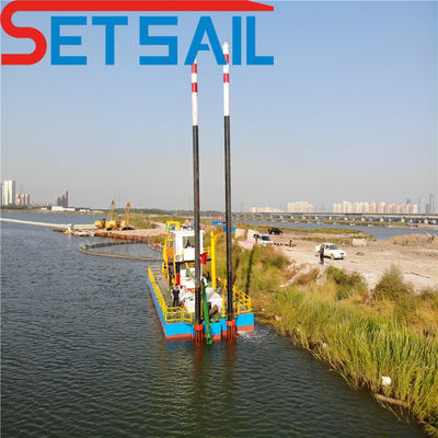 Shijiazhuang Cutter Suction Sand Dredger utilizzato nel fiume con apparecchiatura elettrica ABB