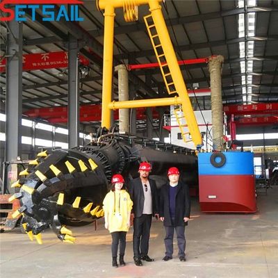 Tecnologia Cummins Motore Diesel Rexroth Testa di taglio idraulica Scavatrice per il dragaggio