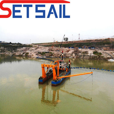 CTS tipo slot Alta capacità di taglio di potenza elettrica Scavatrice di aspirazione con pompa di sabbia
