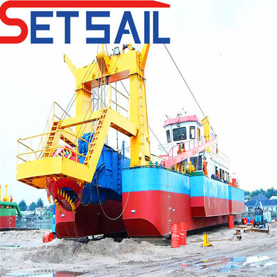 Dredger di sabbia ad aspirazione con sistema di monitoraggio automatico