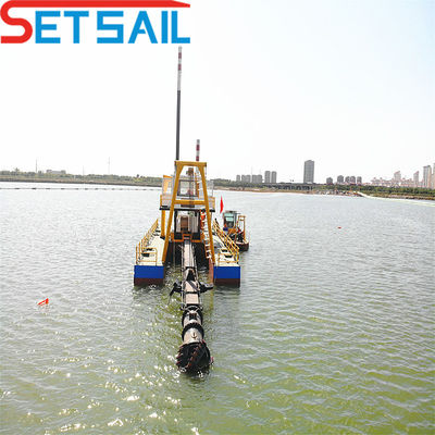 Altezza totale 1,26 metri 6 pollici Cutter Suction Dredging Machine per serbatoio tipo slot CTN