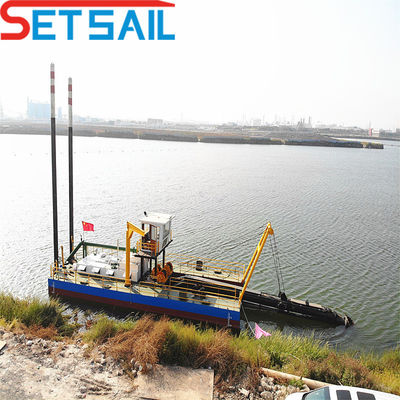 Altezza totale 1,26 metri 6 pollici Cutter Suction Dredging Machine per serbatoio tipo slot CTN