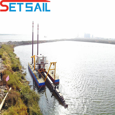 Altezza totale 1,26 metri 6 pollici Cutter Suction Dredging Machine per serbatoio tipo slot CTN