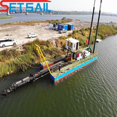 Altezza totale 1,26 metri 6 pollici Cutter Suction Dredging Machine per serbatoio tipo slot CTN