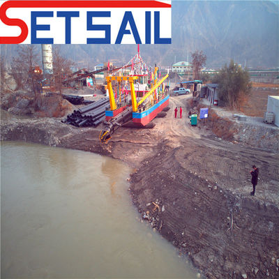 Vendere Motore Diesel Power Cutter Suction Mud Dredger con apparecchiatura elettrica ABB