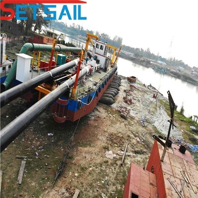 8 Inch River Sand Dredger / Mud Dredger / Clay Dredger QH-D97 con 5000m3 di flusso d'acqua