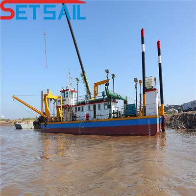 8 Inch River Sand Dredger / Mud Dredger / Clay Dredger QH-D97 con 5000m3 di flusso d'acqua