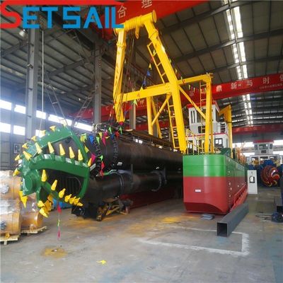 8 Inch River Sand Dredger / Mud Dredger / Clay Dredger QH-D97 con 5000m3 di flusso d'acqua