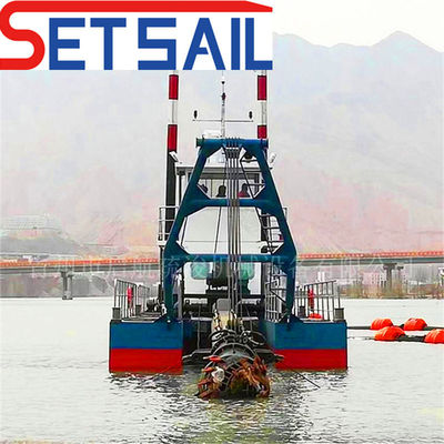 Dredger di aspirazione di profondità di dragaggio di 16 m dotato di potenza di motore ausiliario di 450 W