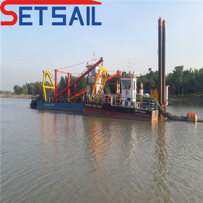 QHCSD-283 Dredger di sabbia a aspirazione a motore diesel