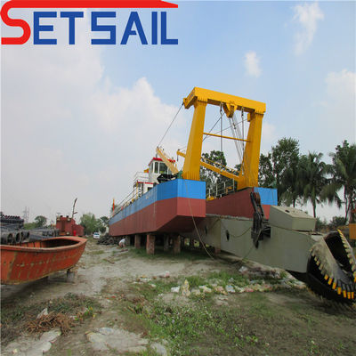 QHCSD-283 Dredger di sabbia a aspirazione a motore diesel