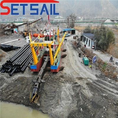 QHCSD-283 Dredger di sabbia a aspirazione a motore diesel
