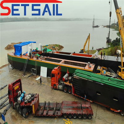 QHCSD-283 Dredger di sabbia a aspirazione a motore diesel