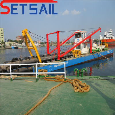 Dredger per aspirazione a taglio idraulico Rexroth personalizzato con motore diesel Weichai GPS