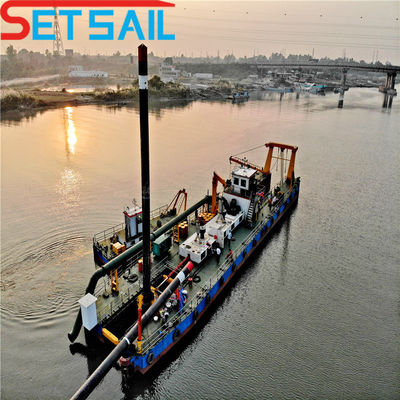 Controllo idraulico Rivers Sand Cutter Suction Dredger con flussometro di Siemens PLC