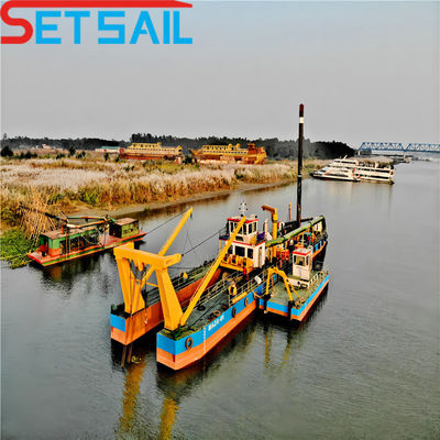 Controllo idraulico Rivers Sand Cutter Suction Dredger con flussometro di Siemens PLC