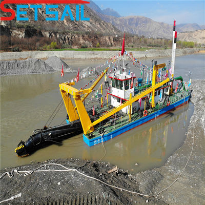 Controllo idraulico Rivers Sand Cutter Suction Dredger con flussometro di Siemens PLC
