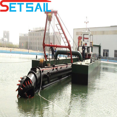 Controllo idraulico Rivers Sand Cutter Suction Dredger con flussometro di Siemens PLC