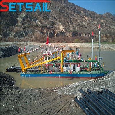 Dredger a aspirazione a taglio da 26 pollici con motore diesel Caterpillar e misuratore di concentrazione