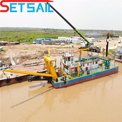Dredger a aspirazione a taglio da 26 pollici con motore diesel Caterpillar e misuratore di concentrazione