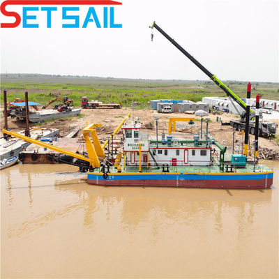 Dredger a aspirazione a taglio da 26 pollici con motore diesel Caterpillar e misuratore di concentrazione