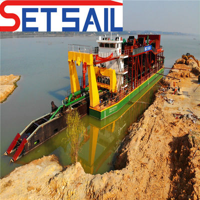 DM-14 Cutter Suction River Sand Dredging Machinery with Pressure Meter Design Durable (Motori di dragaggio della sabbia fluviale con tassametro a pressione)