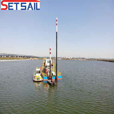 Profondezza massima di dragaggio 8-30 metri Pump Cutter Suction Dredging Machinery for Bangladesh