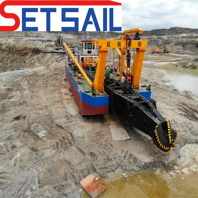 DM-23 Macchine idrauliche per taglio e dragaggio della sabbia con aspirazione del taglio Lunghezza totale 18-50 metri