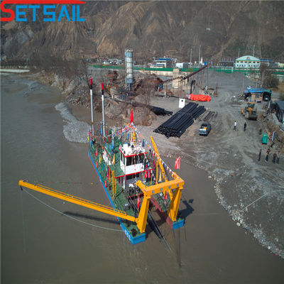 PLC Siemens Cutter Suction Sand Dredging Machinery con servizio post-vendita permanente