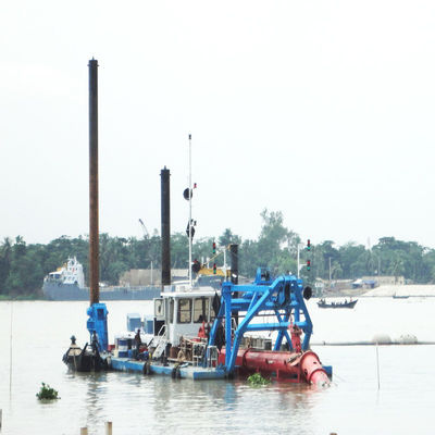 6000m3 Flusso d'acqua di pompa 26 pollici Motore diesel Valvola idraulica Scavatrice di sabbia fluviale con taglia
