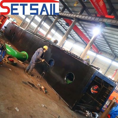 Idrociclone 26 pollici Diesel Potenza 6000m3 Dredger di flusso d'acqua con tagliatore e pompa di aspirazione