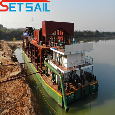 Performance con Siemens PLC 26inch Cutter Suction Dredger e Rexroth Hydraulic System