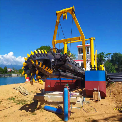 Recupero di terreni Pompina di sabbia di riva Tagliatore di sabbia di aspirazione Nave di dragaggio con capacità da 60 a 4000 m3