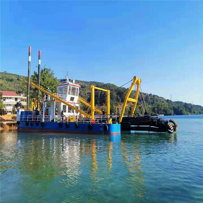 Scavatrice di aspirazione da 32 pollici con Cummins Harbour Generator 103kw e flusso d'acqua di 7500m3