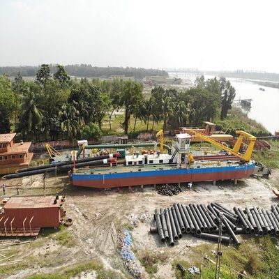 Pagamento completo 39-65m Motore diesel Cutter Suction Gravel Ship con sistema di Mornitoring