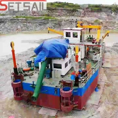 Motore idraulico a gasolio, tagliaaspirazione, dragaggio di sabbia, nave per il servizio post-vendita a vita