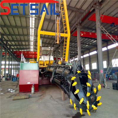 800mm Typ 26inch 6000m3 Tagliatore di flusso d'acqua Scavatrice con motore diesel