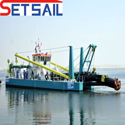Motore diesel, pompa di sabbia, taglia-sacca, dragaggio a aspirazione, nave con distanza di scarico 500-5000 m