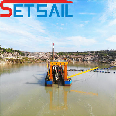 QHCSD-307 1400 M3 Motore idraulico 28 pollici Cutter Suction Dredger con pompa sottomarina