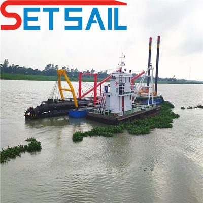 QHCSD-307 1400 M3 Motore idraulico 28 pollici Cutter Suction Dredger con pompa sottomarina