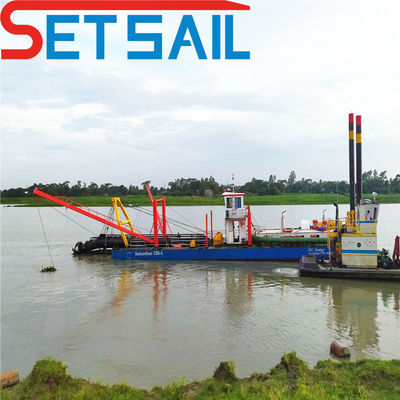 QHCSD-307 1400 M3 Motore idraulico 28 pollici Cutter Suction Dredger con pompa sottomarina