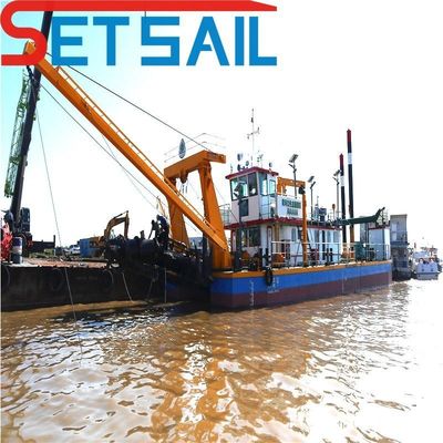 736kw motore ausiliare azionato da ciclone tipo 28 pollici Cutter Suction Sand Dredger per il fiume