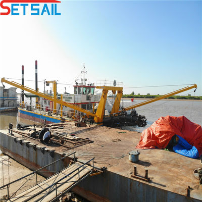 Scavatrice di navi di dragaggio Scavatrice a pompa idraulica Scavatrice ad aspirazione con profondità di dragaggio di 15 metri